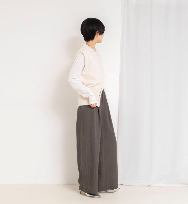 NOLLEY'S「【WEB＆一部店舗限定サイズアイテム】ウォッシャブルセルロースワイドパンツ」|その他|