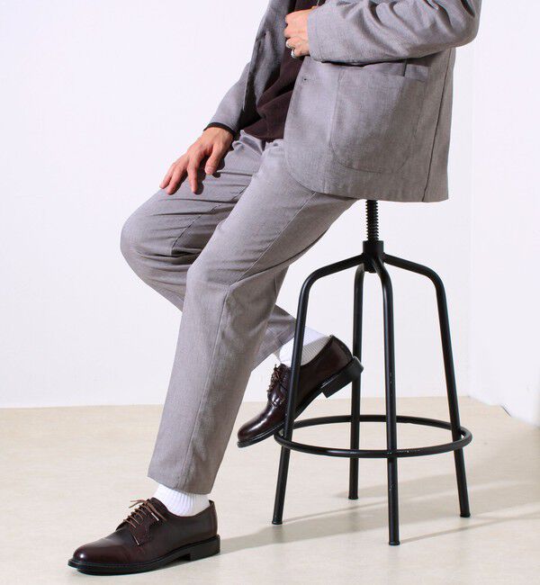 GLOSTER「【ビジカジ/セットアップ対応】GLOSTER イージーケアパンツ」|チノ|