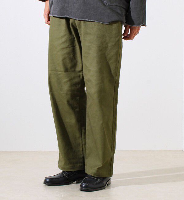 GLOSTER「【人気シリーズ/UNISEX/4サイズ/5色展開】GOODNESS イージーパンツ」|チノ|