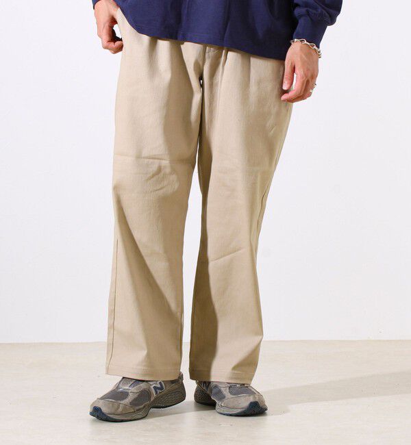 GLOSTER「【人気シリーズ/UNISEX/4サイズ/5色展開】GOODNESS イージーパンツ」|チノ|