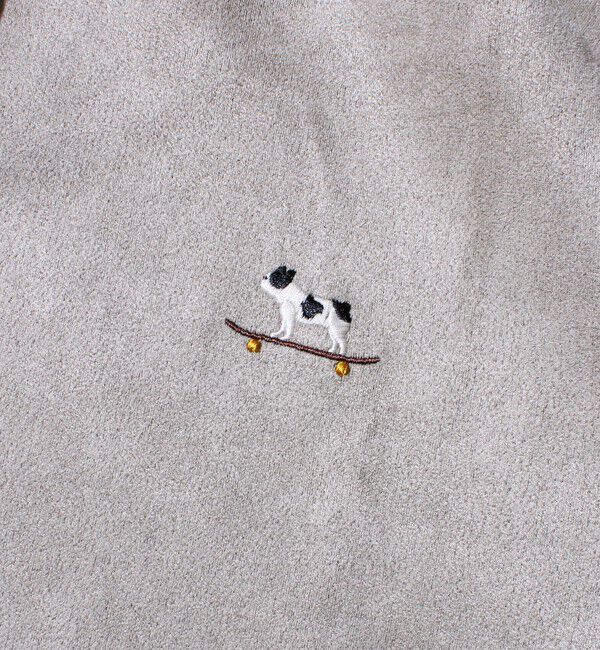 GLOSTER「【新配色で再登場】フレブルスエード バイカラーパーカー」|パーカー|