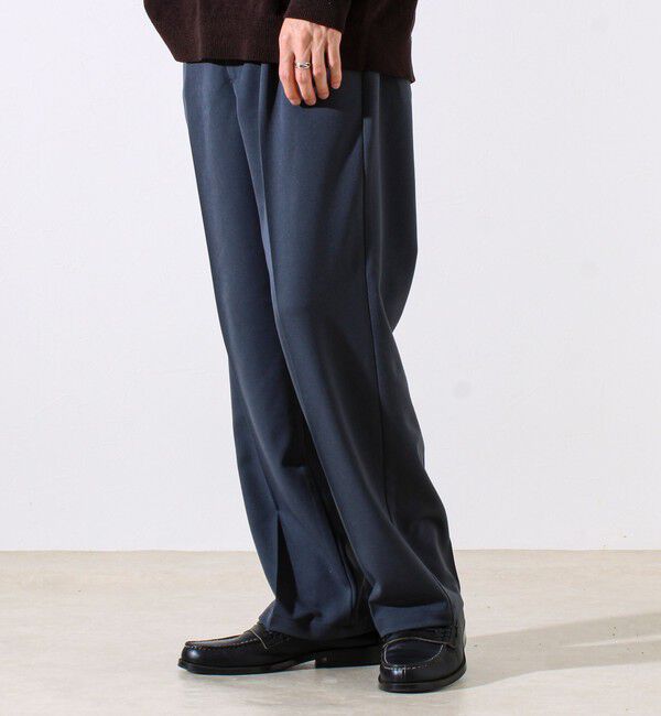 GLOSTER「【細すぎず太すぎない絶妙バランス】TRストレッチ ミディアムストレートパンツ」|チノ|