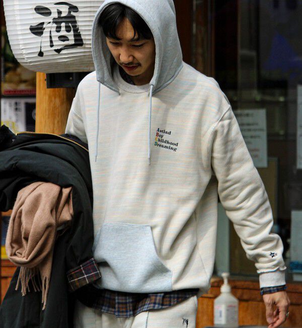 GLOSTER「【BOY BACK FANCYシリーズ】スウェットフーディ」|パーカー|キナリ