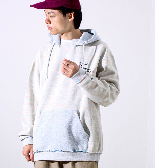 GLOSTER「【BOY BACK FANCYシリーズ】スウェットフーディ」|パーカー|