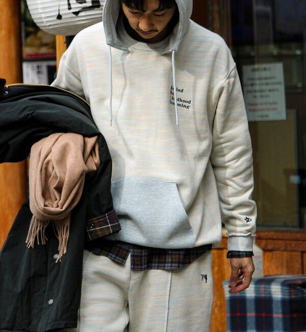 GLOSTER「【BOY BACK FANCYシリーズ】スウェットフーディ」|パーカー|