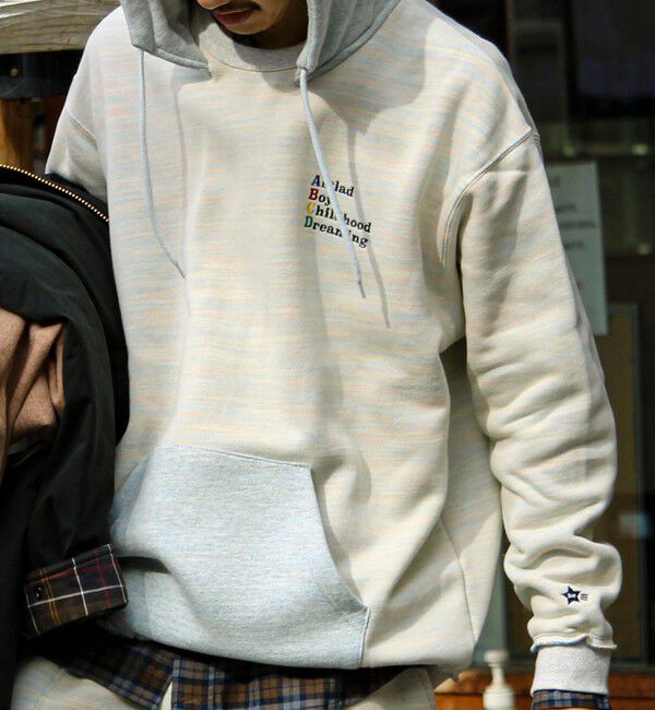 GLOSTER「【BOY BACK FANCYシリーズ】スウェットフーディ」|パーカー|