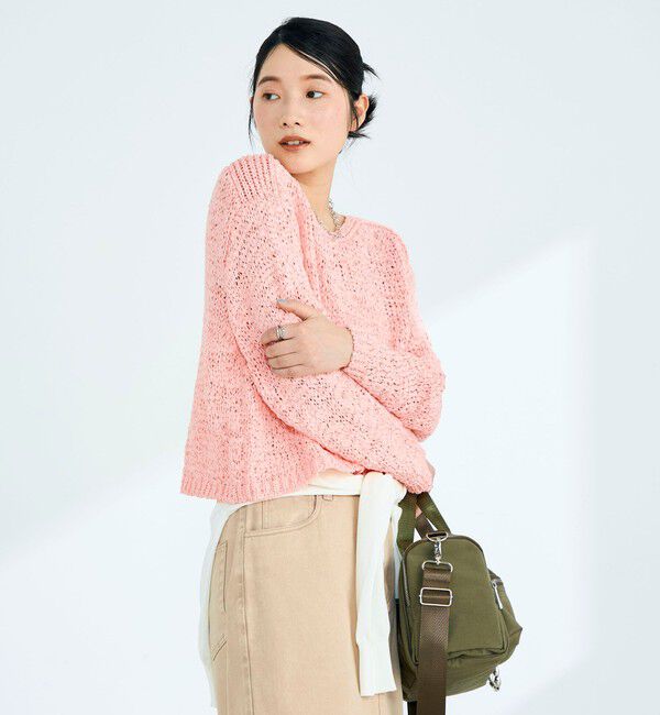 fredy emue「テープヤーンニットプルオーバー」|ニット・セーター|