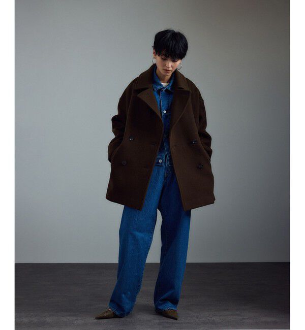 追加＞【WEB限定】MANTECOウールPコート（SALON adam et rope