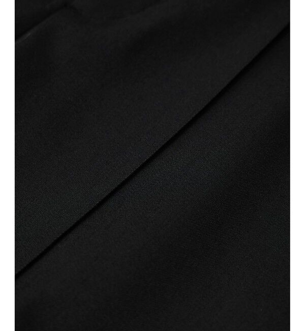 ROPE「梳毛ギャバ プリーテッド ワイドパンツ」|チノ|