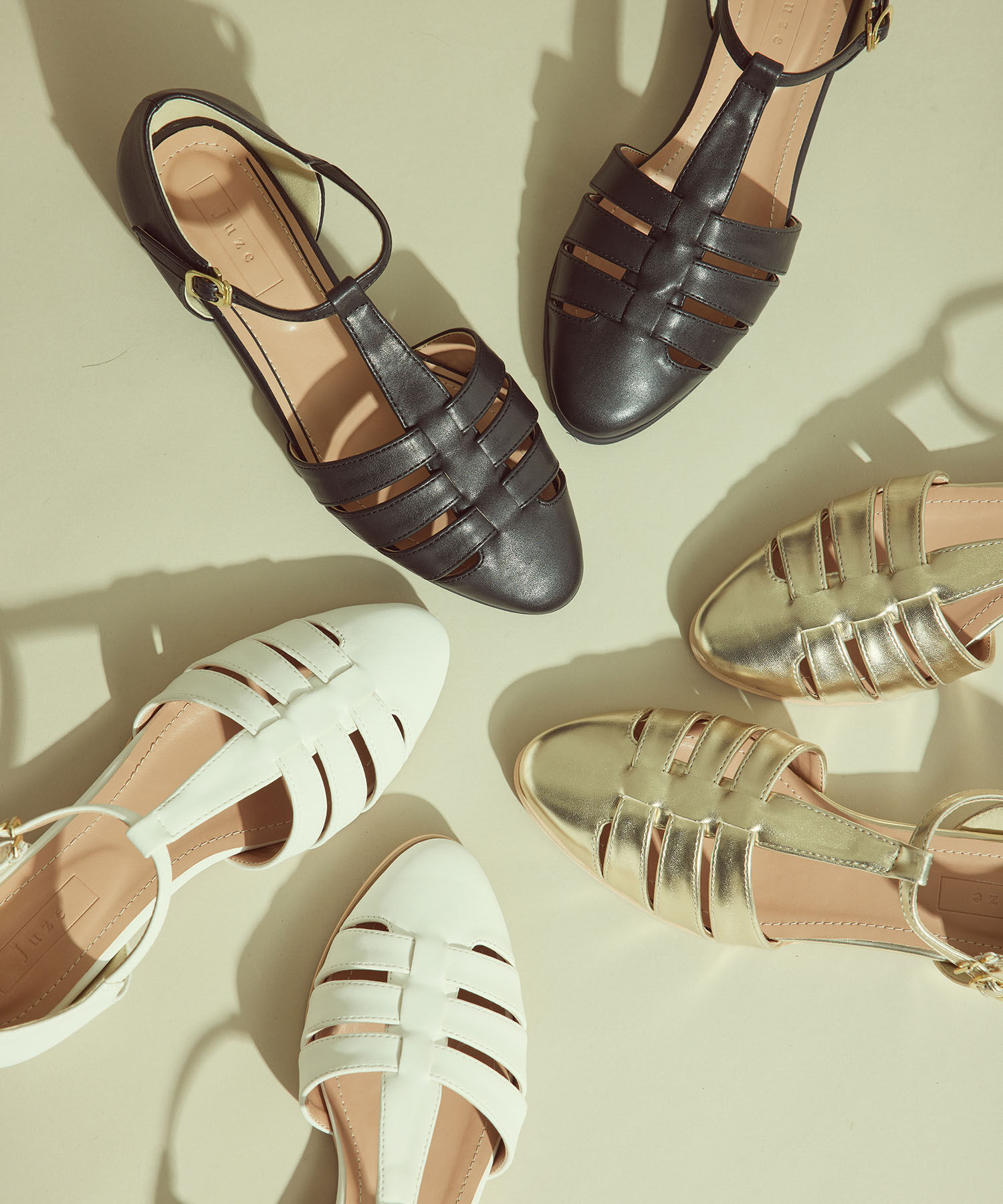 Juze「フラットグルカサンダル」|サンダル|