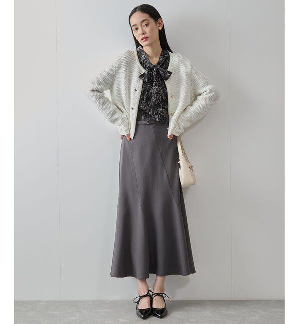 VIS「エスカルゴ切替マーメイドスカート」|スカート|