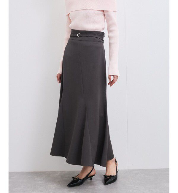 VIS「エスカルゴ切替マーメイドスカート」|スカート|