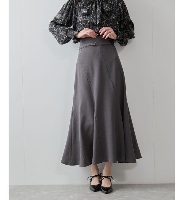 VIS「エスカルゴ切替マーメイドスカート」|スカート|