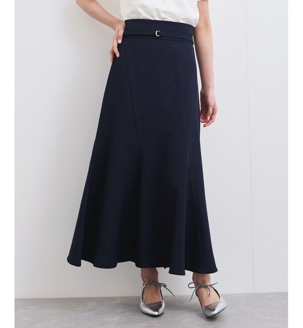 VIS「エスカルゴ切替マーメイドスカート」|スカート|