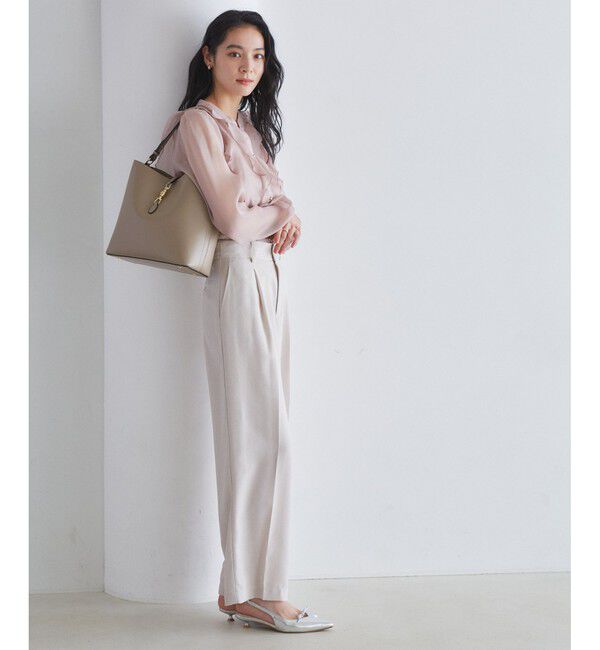 VIS「【2WAY】3層ワンショルダーホーボーバッグ」|ショルダー・メッセンジャー|