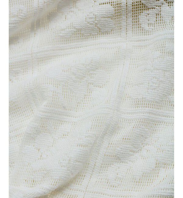 VIS「ドロストボリュームスリーブシャツ（レース・無地）」|シャツ・ブラウス|