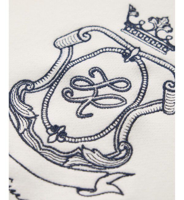 Rope&rsquo;Picnic「スウェットライク刺繍ニットプルオーバー/リンクコーデ」|ニット・セーター|