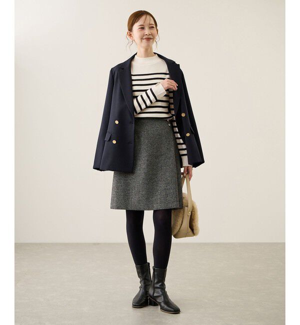 Rope&rsquo;Picnic「アンチピリングプチハイネックニット/リンクコーデ」|ニット・セーター|