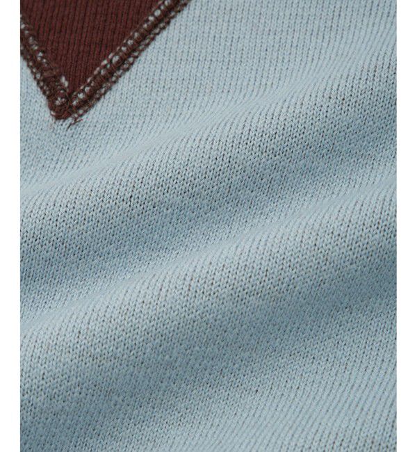 ADAM ET ROPE'「バイカラーリバーシブルニットプルオーバー」|ニット・セーター|