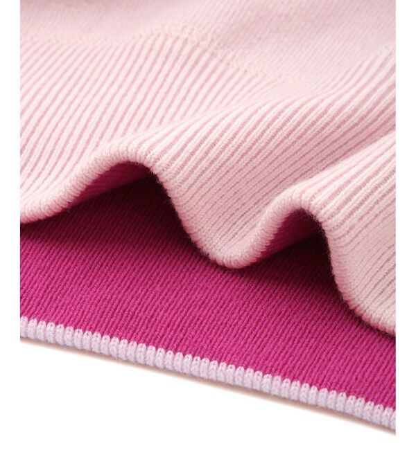 ADAM ET ROPE'「バイカラーリバーシブルニットプルオーバー」|ニット・セーター|