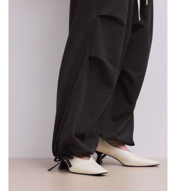 ADAM ET ROPE'「【WEB限定】リラックスパラシュートパンツ」|チノ|