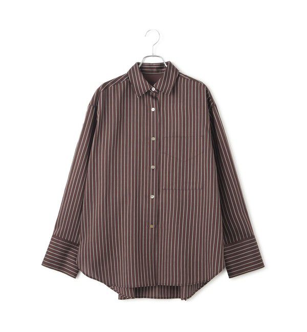 ADAM ET ROPE'「バックベルテッドシャツ」|シャツ・ブラウス|