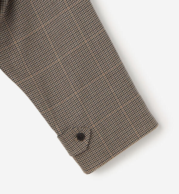 ORCIVAL「ORCIVAL |〈別注〉ウールチェック バルマカーンコート MEN」|ステンカラーコート|