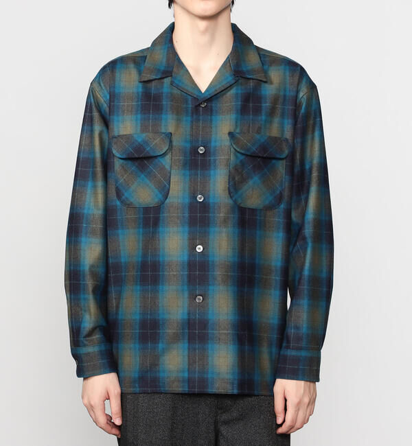  「PENDLETON | オープンカラー ネルシャツ MEN」|シャツ・ブラウス|
