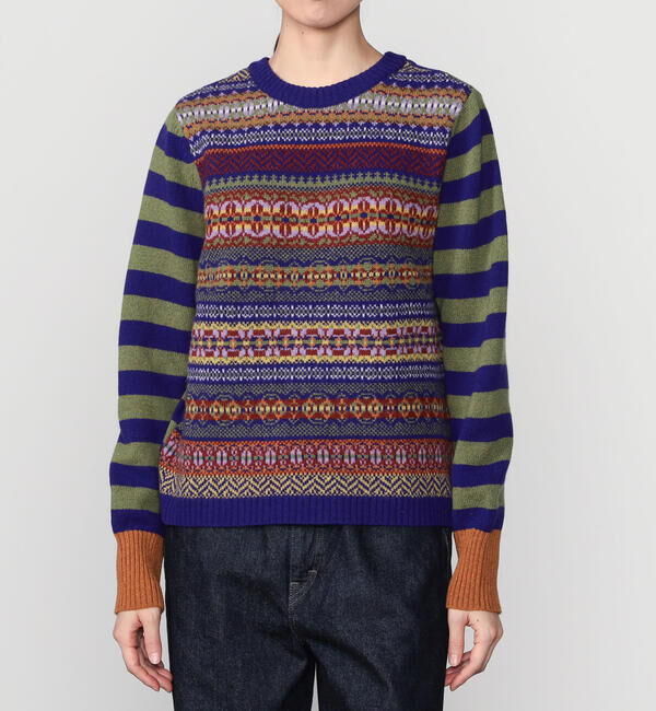  「ERIBE | ウール 2WAY ニットプルオーバー WOMEN」|ニット・セーター|