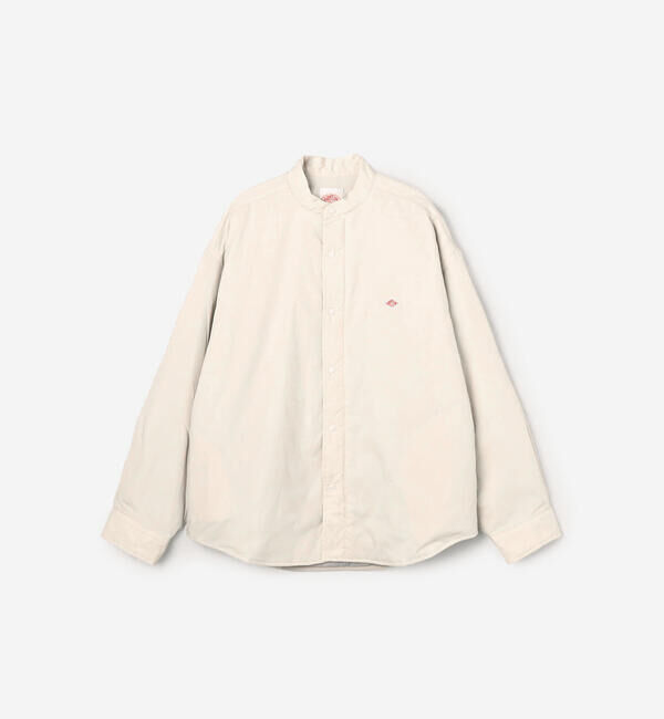 DANTON「DANTON | ポプリン 長袖シャツジャケット WOMEN」|ダウン|