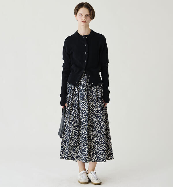  「THE SHINZONE | COTTON LONG RIB CARDIGAN WOMEN」|ニット・セーター|