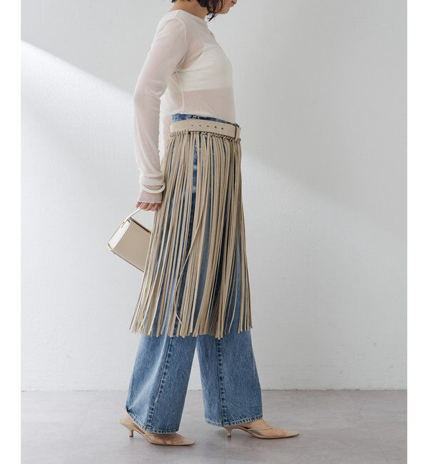  「フロッキーバックシャンカットソー」|Tシャツ・カットソー|