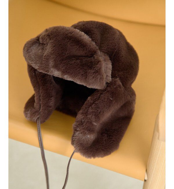 Hoaw.「【Hoaw.】フライトCAP」|ハット|ブラウン