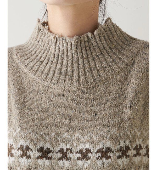  「フェアアイルプルオーバー」|ニット・セーター|