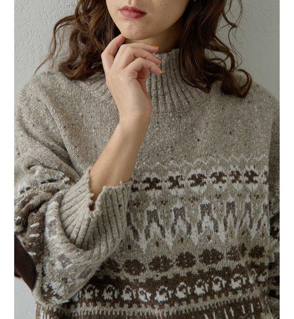  「フェアアイルプルオーバー」|ニット・セーター|