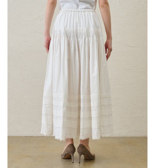 GEMINI「【GEMINI】スカラップ刺繍スカート」|スカート|