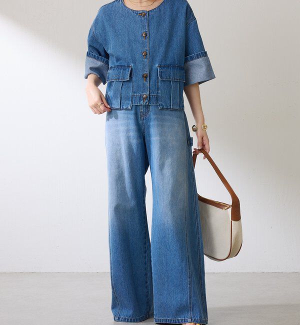  「Q.anos ターンバックジャケット」|ベスト・ジレ|