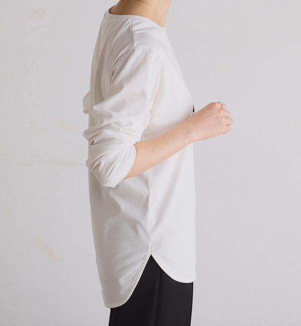  「plus soave ロゴロンT」|Tシャツ・カットソー|