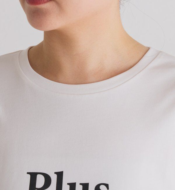  「plus soave ロゴロンT」|Tシャツ・カットソー|