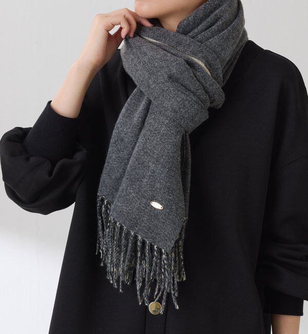  「【PAPILLONNER/パピヨネ】リバーシブルストール」|マフラー|