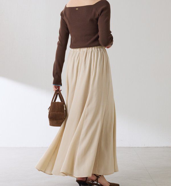  「アンチスタティックフレアスカート」|スカート|