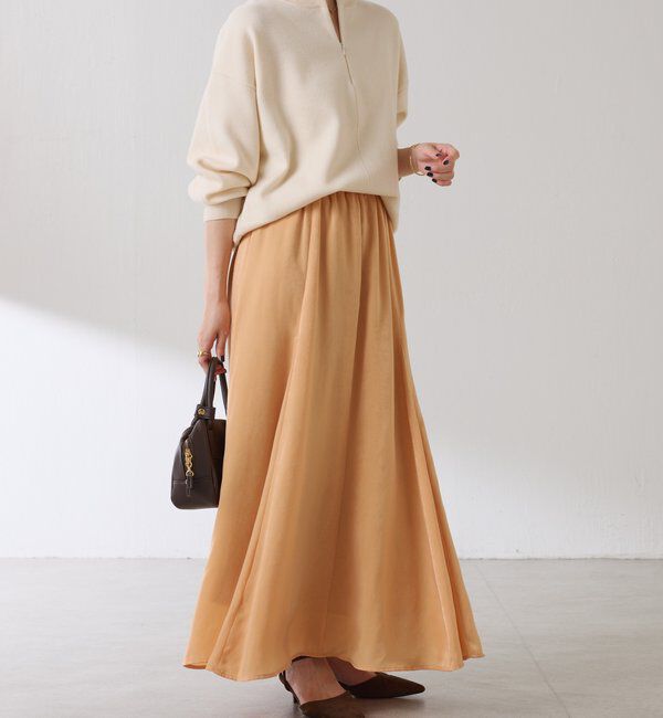  「アンチスタティックフレアスカート」|スカート|