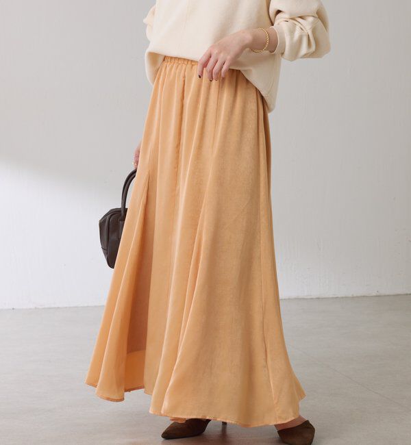  「アンチスタティックフレアスカート」|スカート|