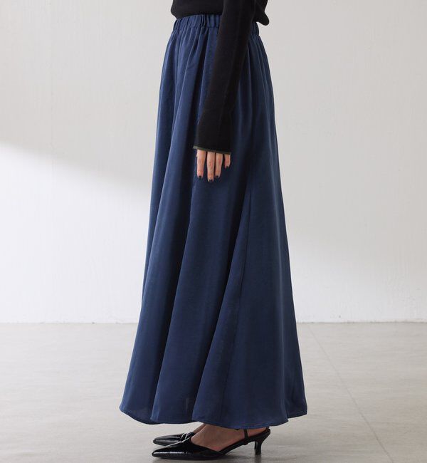  「アンチスタティックフレアスカート」|スカート|