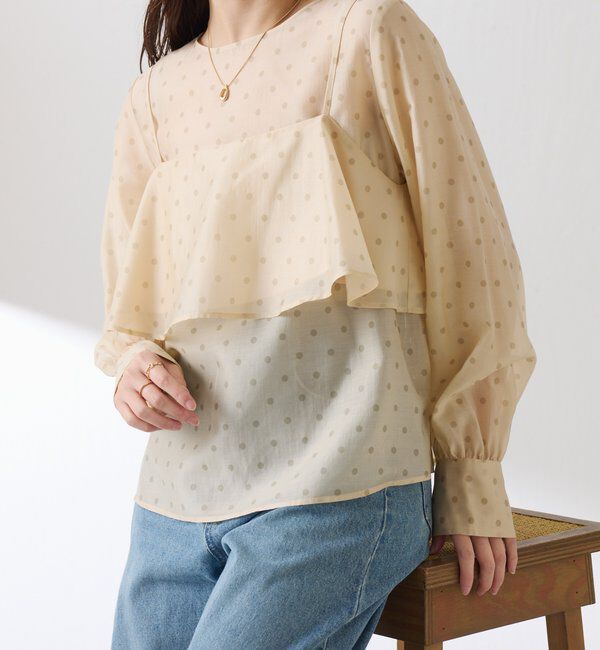  「ビスチェセットブラウス」|シャツ・ブラウス|