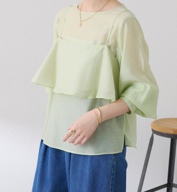  「ビスチェセットブラウス」|シャツ・ブラウス|
