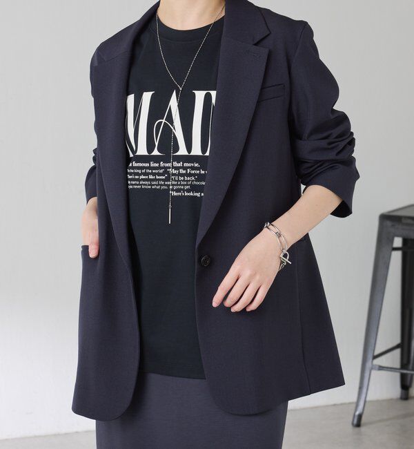  「ストレッチシャークスキンジャケット」|テーラードジャケット|