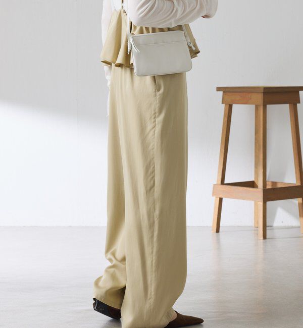  「ラッフルサスペンダーパンツ」|チノ|