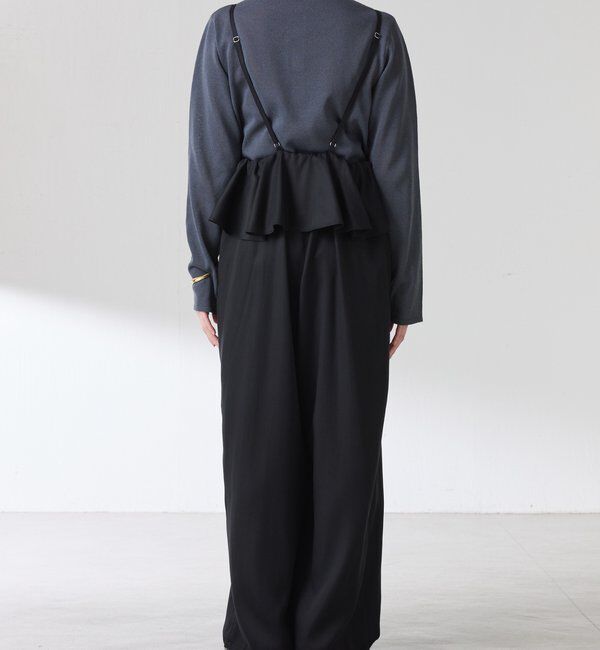  「ラッフルサスペンダーパンツ」|チノ|