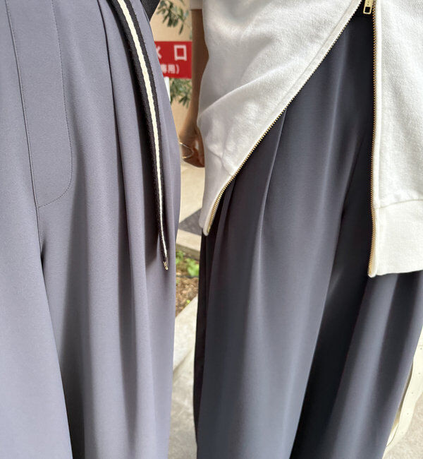  「【累計販売数3万枚突破/22色４サイズ展開！】タックワイドパンツ」|チノ|